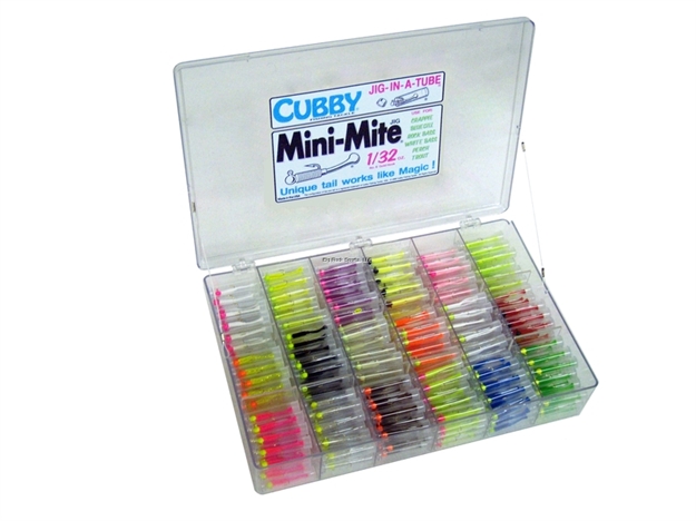 Picture of Cubby Mini- Mite Display 360 Jigs 1/32 OZ  18 Colors