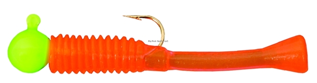 Picture of Cubby Mini-Mite Jig, 1 1/2", 1/32 Oz, SZ 8 Hook, Green/Orange, 5/Pack