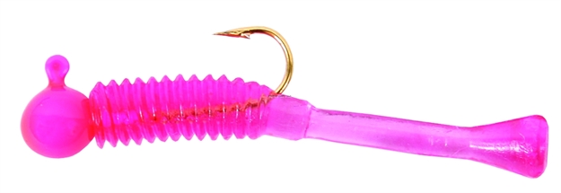 Picture of Cubby Mini-Mite Jig, 1 1/2", 1/32 Oz, SZ 8 Hook, Pink/Purple, 5/Pack