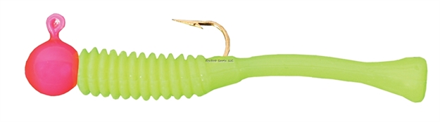 Picture of Cubby Mini-Mite Jig, 1/32 Oz, 20 PK Refill, Pink/Silk Chartreuse
