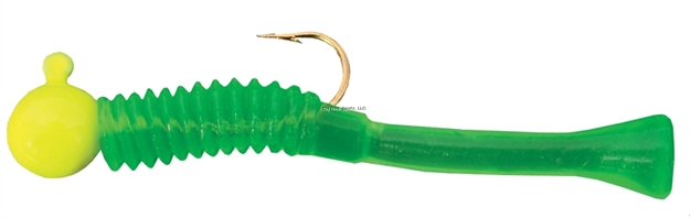 Picture of Cubby Mini-Mite Jig, 1/32 Oz, 20 PK Refill, Yellow/Green