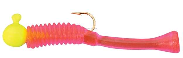 Picture of Cubby Mini-Mite Jig, 1/32 Oz, 20 PK Refill, Yellow/Pink