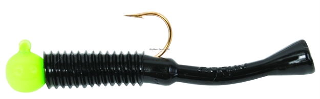 Picture of Cubby Mini-Mite2 Jig, 2 1/4", 1/16 Oz, SZ 4 Hook, Green/Black, 3/Pack