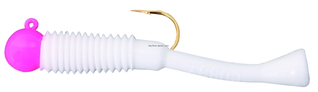Picture of Cubby Mini-Mite2 Jig, 2 1/4", 1/16 Oz, SZ 4 Hook, Pink/White, 3/Pack