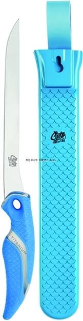 Picture of Cuda 7" Titanium Bonded Freshwater Fillet Knife With Sheath
