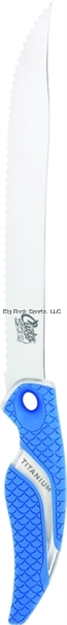 Picture of Cuda 9" Titanium Bonded Serrated Knife