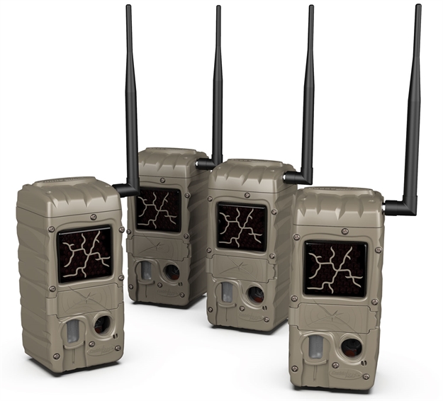 Picture of Cuddeback 11452 Power House 4 Pack Trail Camera 20 MP Brown