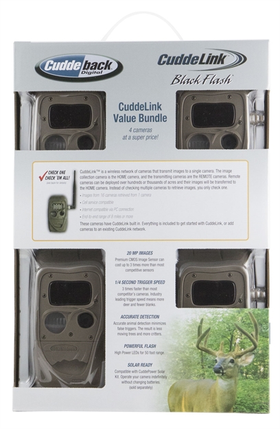 Picture of Cuddeback Cuddelink Black Flash X 4 Camera