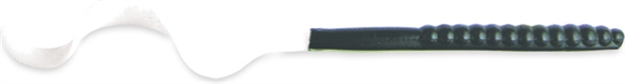 Picture of Culprit 7.5" Worm 13Bg Blk/Wht Tail C720-173
