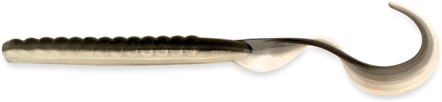 Picture of Culprit Fat Max Worm, 7", Black Shad, 10 PK