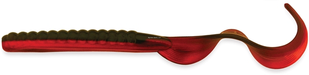 Picture of Culprit Fat Max Worm, 7", Red Shad, 10 PK