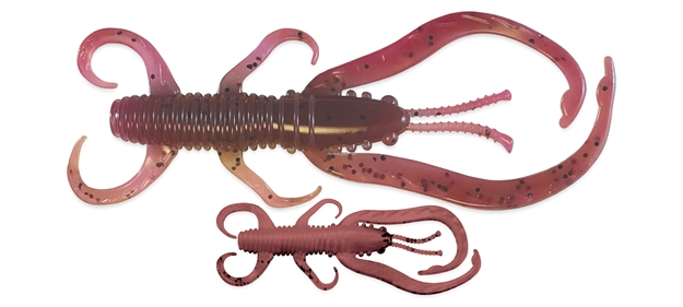 Picture of Culprit Flutter Craw, Carolina Clay, 3", 12Ct, Bag