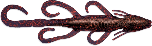 Picture of Culprit Lizard, Black Neon, 7", 8 Ct. Bag DL708-F7 043394963537