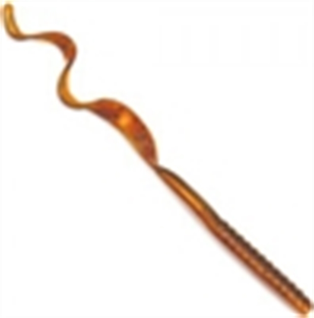 Picture of Culprit Original Worm, 7 1/2", Blue Fleck Shad, 18 PK C720-269