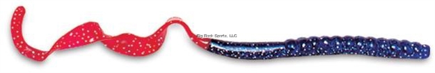 Picture of Culprit Original Worm, 7 1/2", Grape/Red Tail, 13 PK