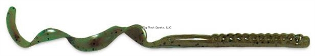 Picture of Culprit Original Worm, 7 1/2", Green Pumpkin, 18 PK