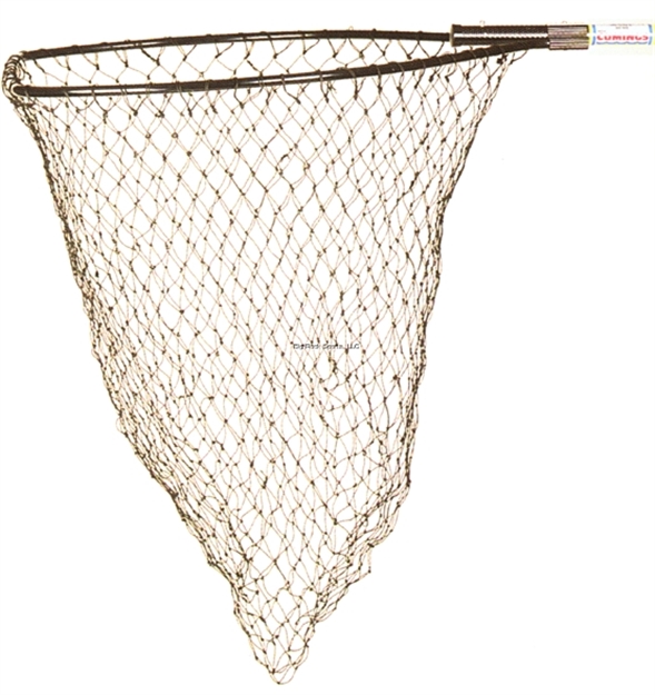 Picture of Cumings Salmon/Steelhead Net Blk 35-1/4"X36-1/2" Bow 48" Saw Length 48" Depth