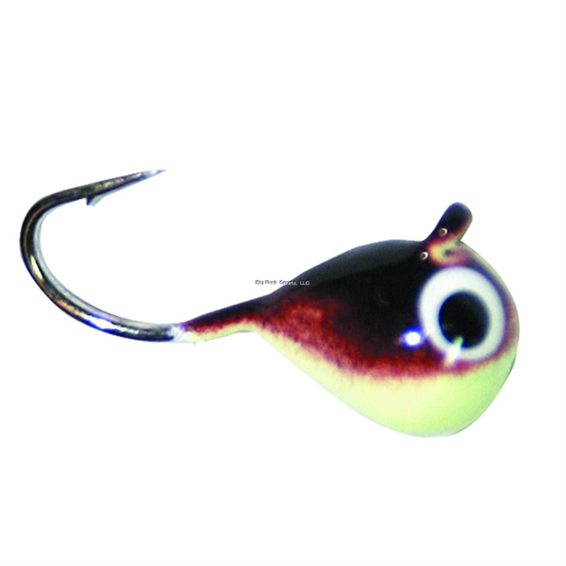 Picture of Custom Jigs Chekai Jig SZ 4.5Mm 12Hk Tungsten Pur/Glo 1/Pk