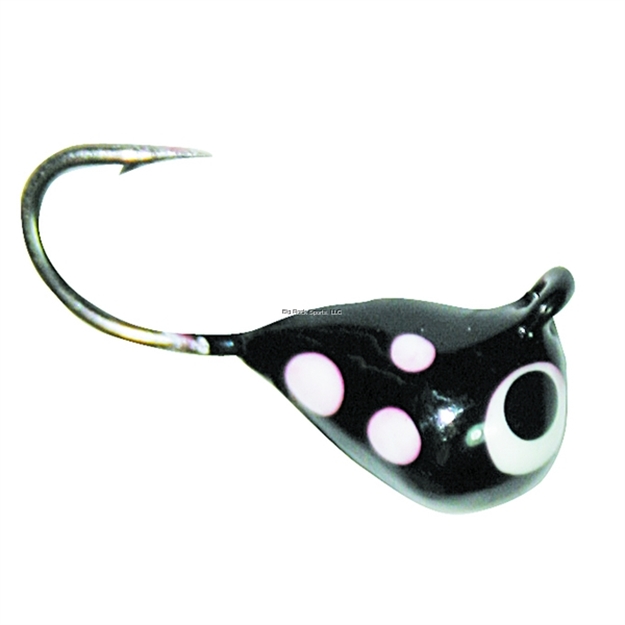 Picture of Custom Jigs Chekai Jig SZ 4Mm 14Hk Tungsten Blk/Glo 1/Pk