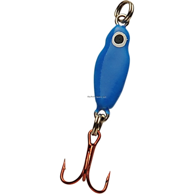 Picture of Custom Jigs Demon Jig Spoon Sz4 Mega Glow Blue 1Cd