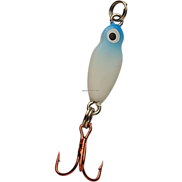 Picture of Custom Jigs Demon Jig Spoon Sz6 Glow-Neon Blue Tip 1Cd