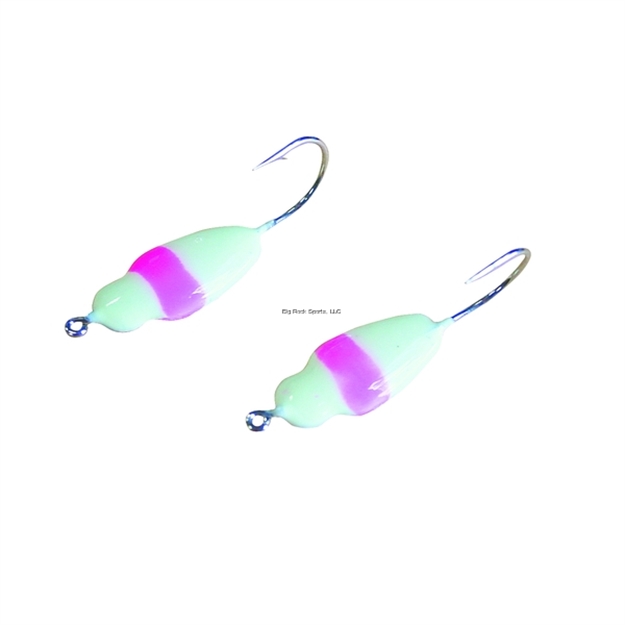 Picture of Custom Jigs Demon Jig Sz4 Glow Brite Pink 12/Pk