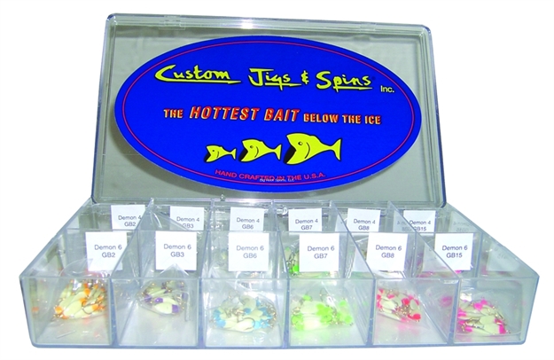 Picture of Custom Jigs Demon Jigs Asst Sz4-6 222Pc