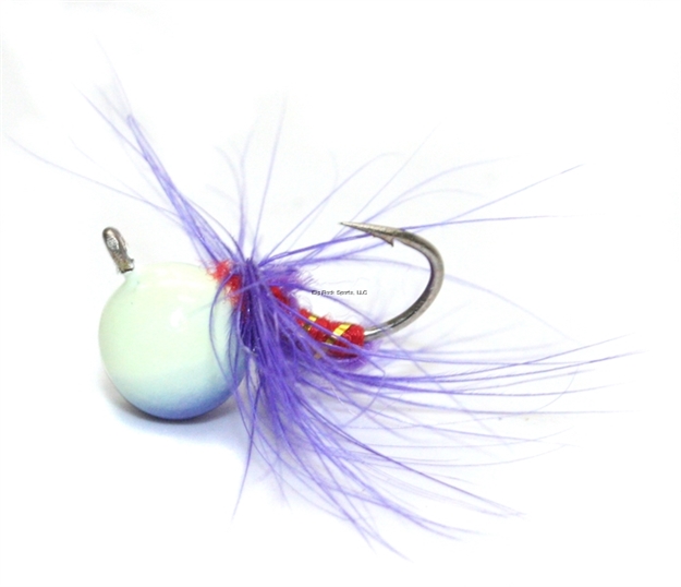 Picture of Custom Jigs Jaje Tungsten Bug Size 12 Color 04 Purple/Glow