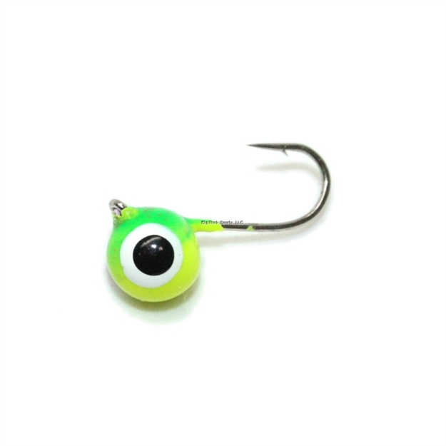 Picture of Custom Jigs Majmun Tungsten Jig Size 12 Lemon/Lime