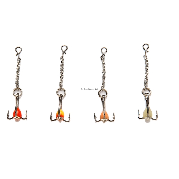 Picture of Custom Jigs Pro Finesse Drop Chain Sz10 Assorted 4Pk