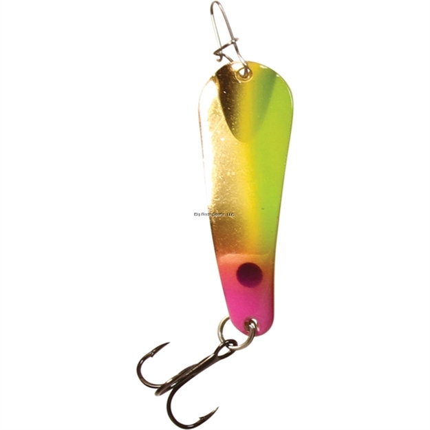 Picture of Custom Jigs Pro Slender Spoon 1/16Oz Gold/Fruity Vegetables