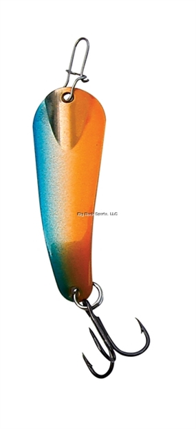 Picture of Custom Jigs Pro Slender Spoon 1/8Oz Gold/Rainbow Trout