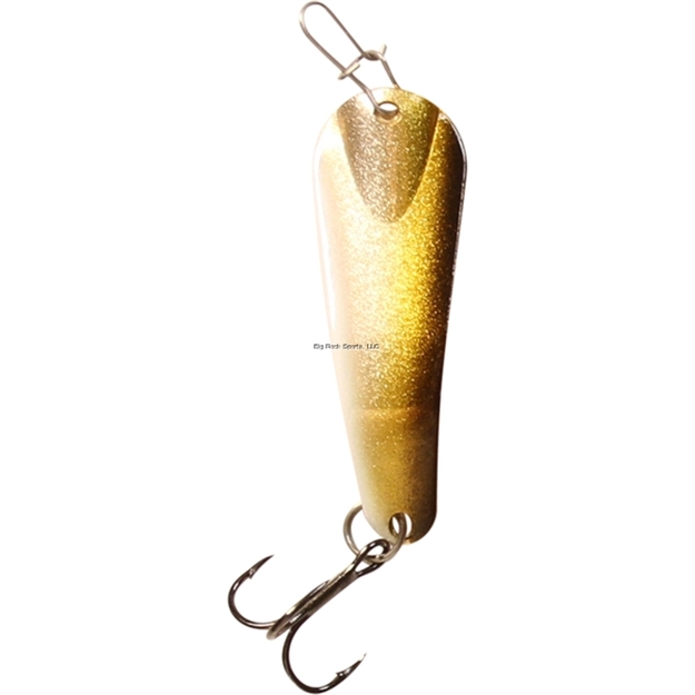 Picture of Custom Jigs Pro Slender Spoon 1/8Oz Gold/Smelt