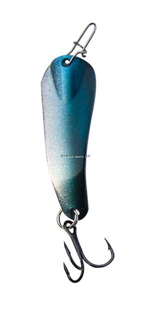 Picture of Custom Jigs Pro Slender Spoon 1/8Oz Nickel/Blue Shiner