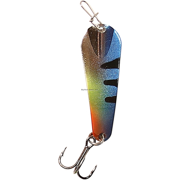Picture of Custom Jigs Pro Slender Spoon 1/8Oz Nickel/Electric Perch