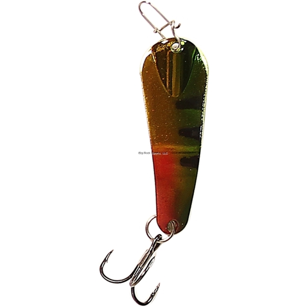 Picture of Custom Jigs Pro Slender Spoon 1/8Oz Nickel/Sour Apple Tiger