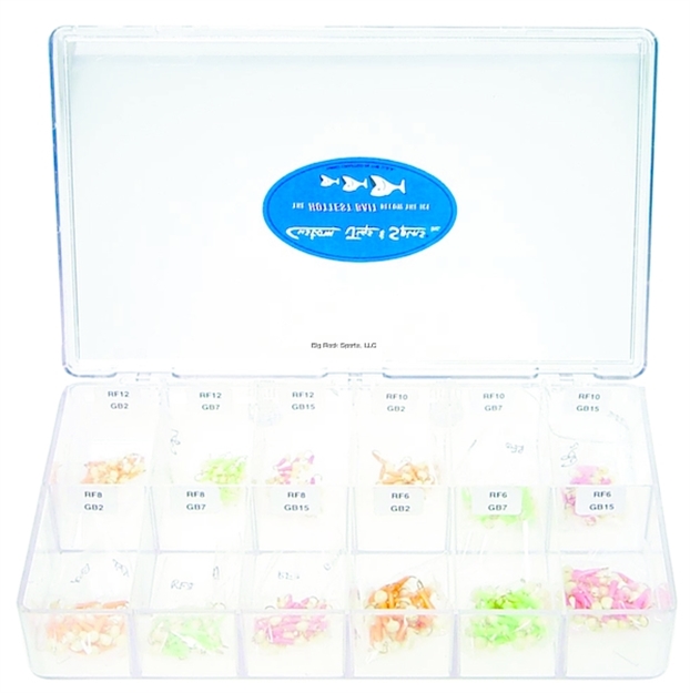 Picture of Custom Jigs Rat Finkee Asst Glow Brght 300Pc Asst