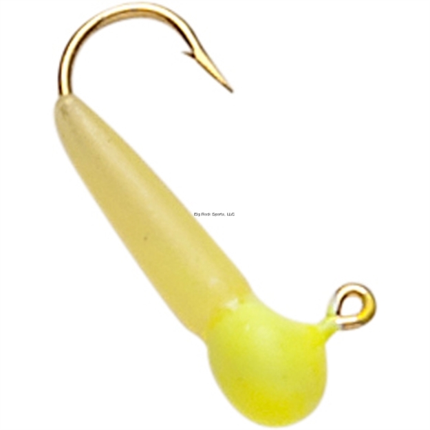 Picture of Custom Jigs Rat Finkee Sz8 Chartreuse 2Pk