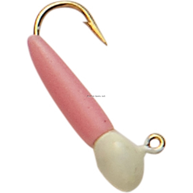 Picture of Custom Jigs Rat Finkee Sz8 Glow Brite Pink 2Pk