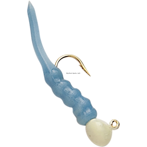 Picture of Custom Jigs Ratso Sz8 Glow Brite/Blu 2Pk