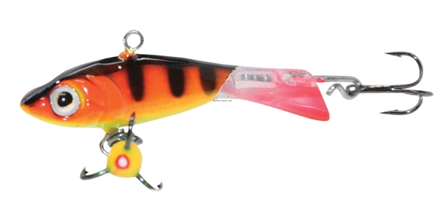 Picture of Custom Jigs Rattling Rpm Minnow Size 3  Color #23 Orange Tiger