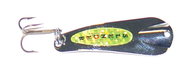 Picture of Custom Jigs Slender Spoon 1/4Oz Silver/Chartreuse