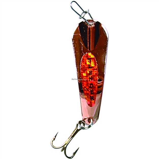 Picture of Custom Jigs Slender Spoon 1/8Oz Copper/Orange