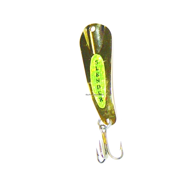Picture of Custom Jigs Slender Spoon 1/8Oz Gold/Chartreuse