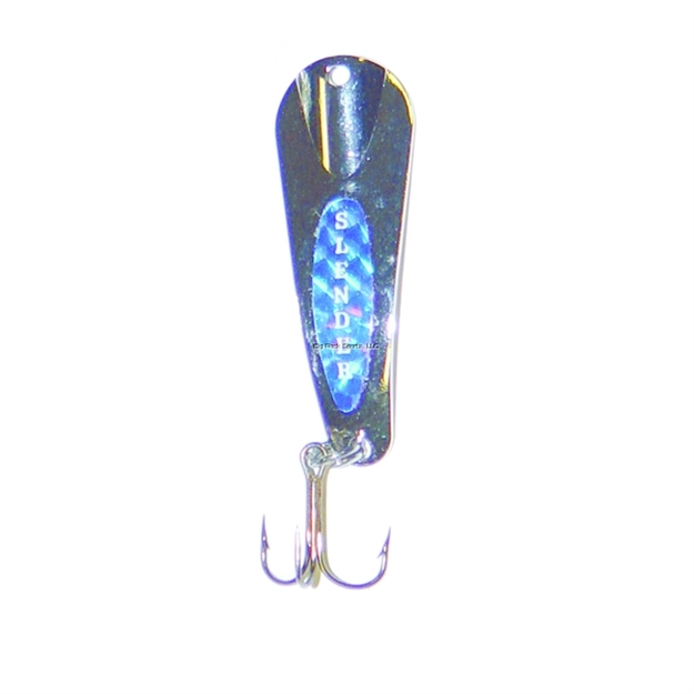Picture of Custom Jigs Slender Spoon 1/8Oz Silver/Blue