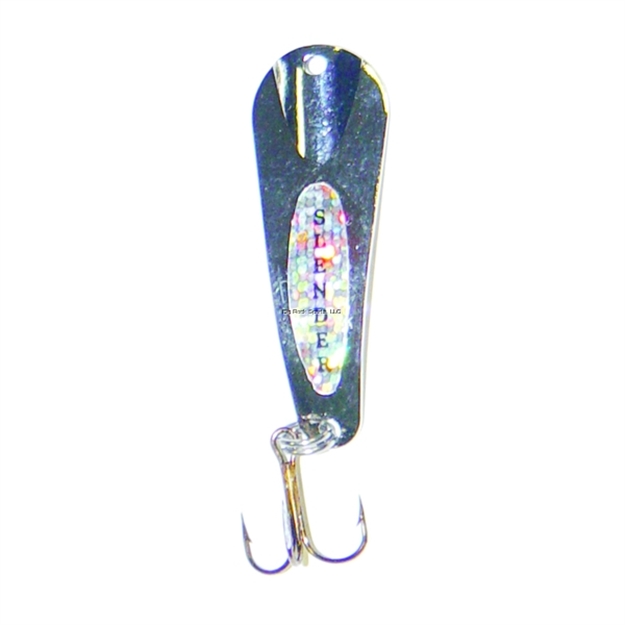 Picture of Custom Jigs Slender Spoon 1/8Oz Silver/Silver
