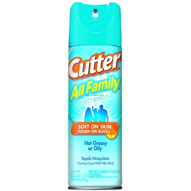Picture of Cutter Insect Repellent All Family Insect Repellent 6Oz Aerosol, 7% Deet