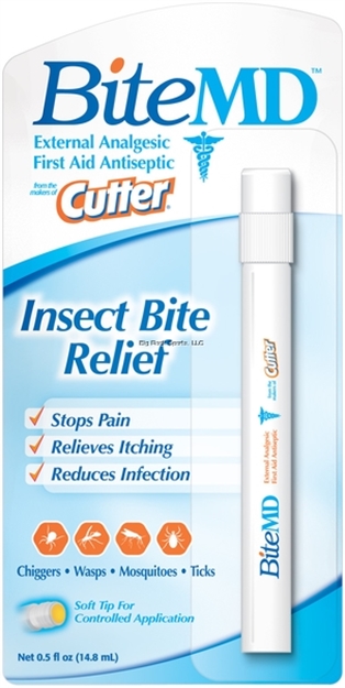 Picture of Cutter Insect Repellent Bite MD Insect Bite Relief Stick, 5% Benzocaine, 0.5Oz