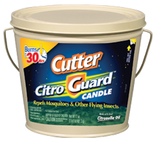 Picture of Cutter Insect Repellent Citro Guard Citronella Candle 17Oz Tan Bucket
