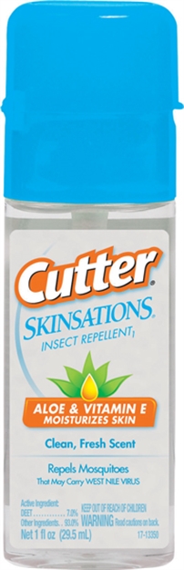 Picture of Cutter Insect Repellent Skinsations Insect Repellent 1Oz Pump Spray, 7% Deet'